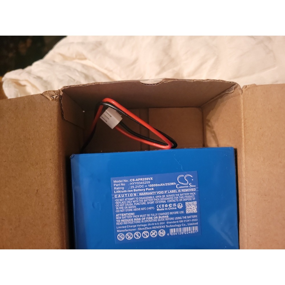 Battery for Aiper Seagull 3000 Plus Pool Vacuum P/N:HYY0345259 10000mAh